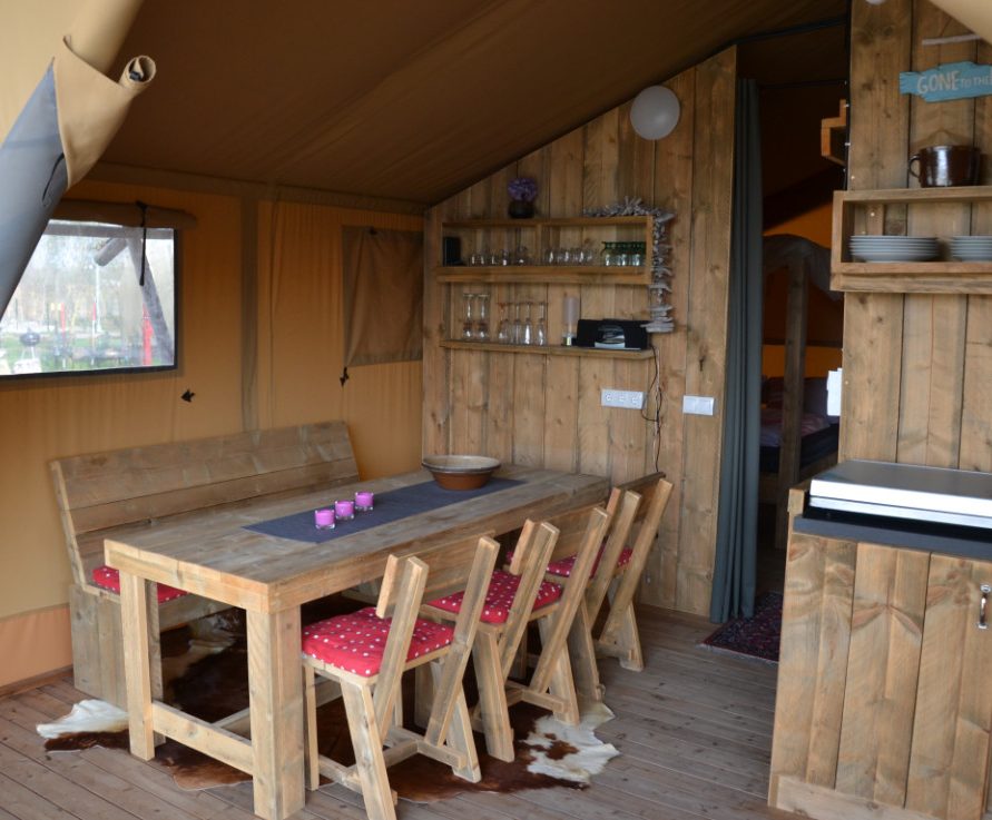 Zeltlodge deLuxe Inselcamping Kollersee